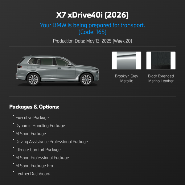 BimmerTrack Shareable Build Image Preview